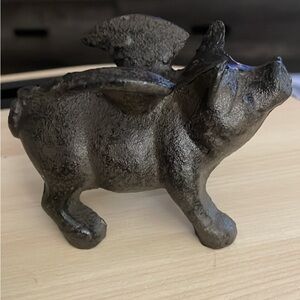 Cast Iron Flying Pig